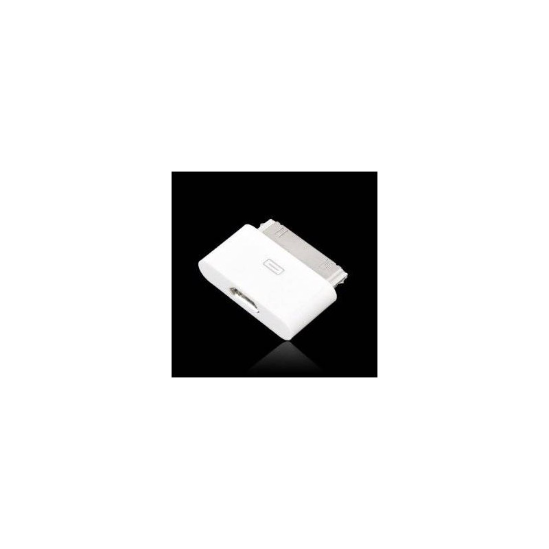 Adaptateur Origine Apple Micro USB à 30 Broches Blanc