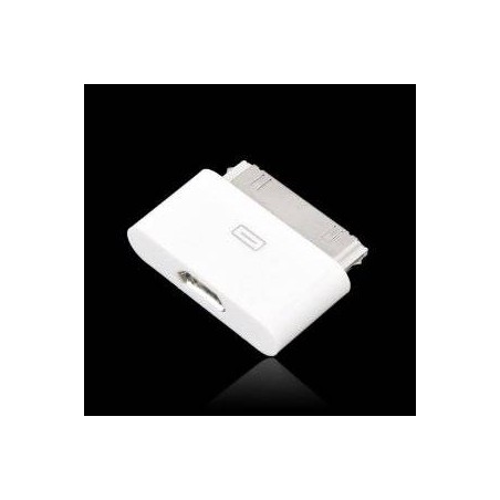 Adaptateur Origine Apple Micro USB à 30 Broches Blanc